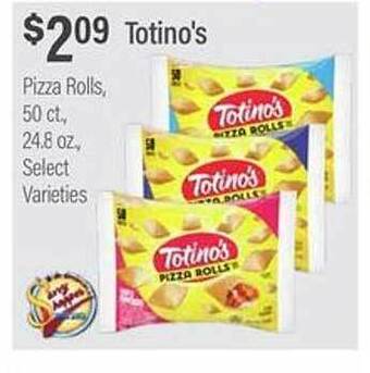 Commissary Totino's pizza rolls offer