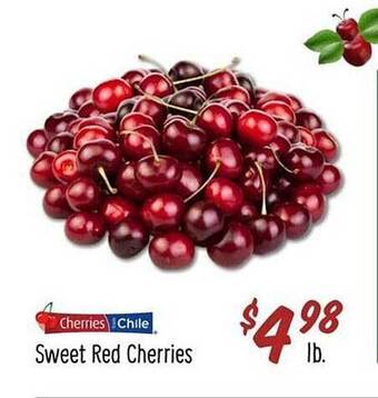 Sprouts Farmers Market Sweet red cherries offer