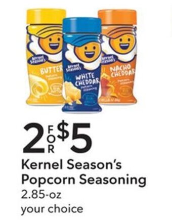 Publix Kernel Season's Popcorn Seasoning 2.85 oz offer