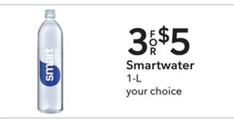 Publix Smartwater 1-L offer