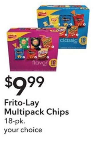 Publix Frito-Lay Multipack Chips 18-pk. offer