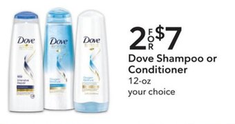 Publix Dove Shampoo or Conditioner 12-oz offer