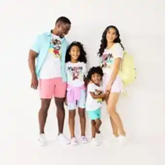 Kohl's Disney's mickey & minnie mouse beach graphic tees by celebrate together offer