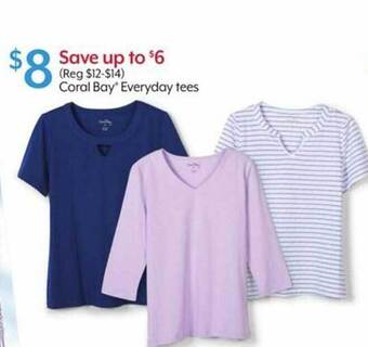 Bealls Coral bay everyday tees offer