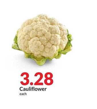 Hy-Vee Cauliflower offer