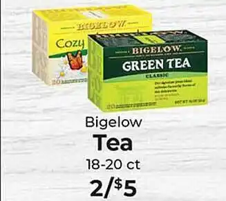 Sunset Foods Bigelow tea offer