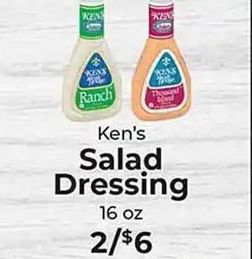 Sunset Foods Ken's salad dressing offer