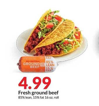 Hy-Vee Fresh ground beef offer
