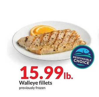 Hy-Vee Walleye fillets offer
