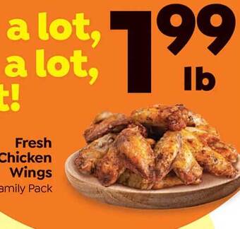 Save a Lot Fresh chicken wings offer