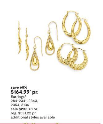 JC Penney Earrings◊ offer