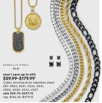 JC Penney Cubic zirconia &/or stainless steel offer