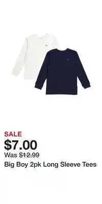 TJ Maxx Big boy 2pk long sleeve tees offer