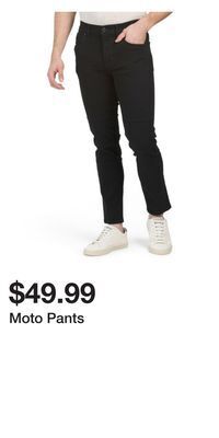 TJ Maxx Moto pants offer