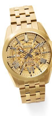 JC Penney Bulova men's gold-tone offer