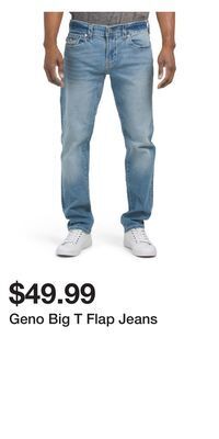 TJ Maxx Geno big t flap jeans offer