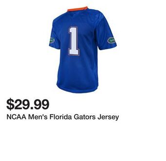 Kmart Ncaa men's florida gators jersey offer