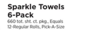 ShopRite Towels 6-pack offer