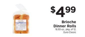 ShopRite Brioche dinner rolls offer