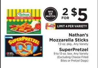ShopRite Mozzarella sticks offer