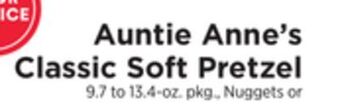 ShopRite Classic soft pretzel offer