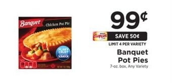 ShopRite Pot pies offer