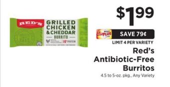 ShopRite Antibiotic-free burritos offer