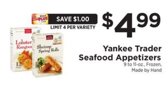 ShopRite Seafood appetizers offer