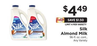 ShopRite Almond milk offer