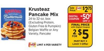 ShopRite Pancake mix offer