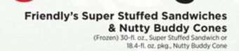 ShopRite Super stuffed sandwiches & nutty buddy cones offer