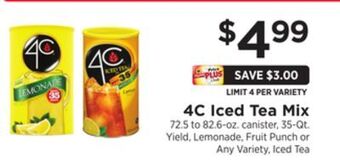 ShopRite Iced tea mix offer