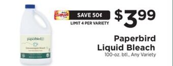 ShopRite Liquid bleach offer