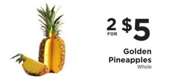 ShopRite Golden pineapples offer