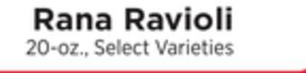 ShopRite Ravioli offer