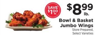 ShopRite Jumbo wings offer