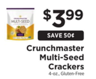 ShopRite Multi-seed crackers offer
