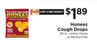 ShopRite Cough drops offer