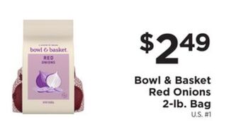 ShopRite Red onions 2-lb. bag offer