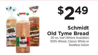 ShopRite Old tyme bread offer