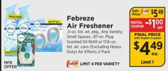 ShopRite Air freshener offer