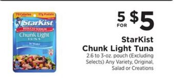 ShopRite Chunk light tuna offer