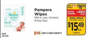 ShopRite Wipes offer