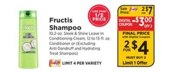 ShopRite Shampoo offer