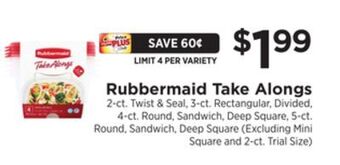 ShopRite Take alongs offer