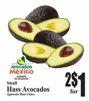 Baja Ranch Small hass avocados offer