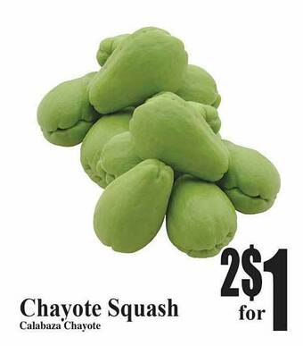 Baja Ranch Chayote squash offer