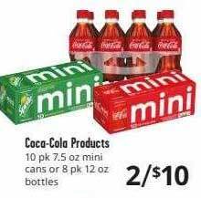 Brookshire Brothers Coca-cola products offer