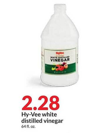 Hy-Vee Hy-vee white distilled vinegar offer
