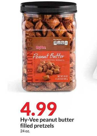 Hy-Vee Hy-vee peanut butter filled pretzels offer